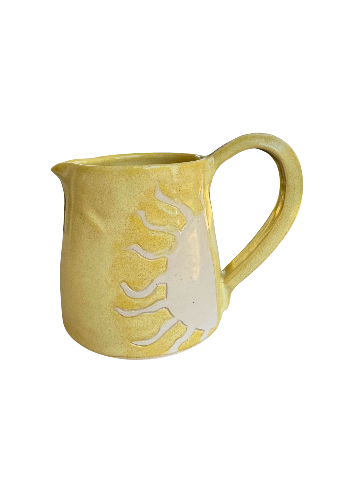Sunny Day Maple Syrup Pitcher | Handmade Ceramics