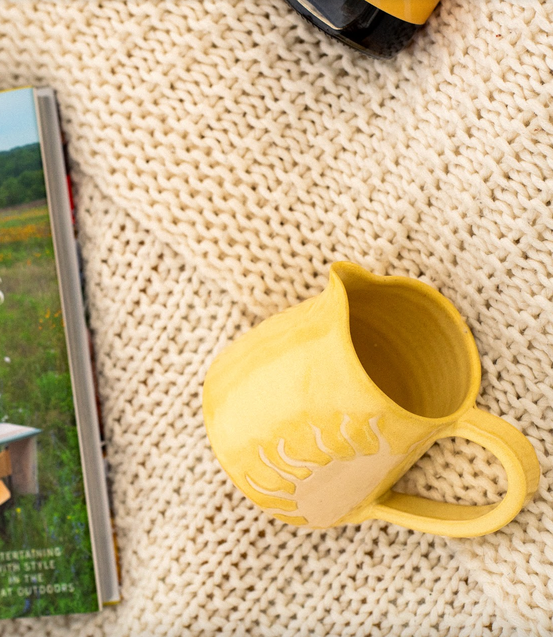 Sunny Day Maple Syrup Pitcher | Handmade Ceramics