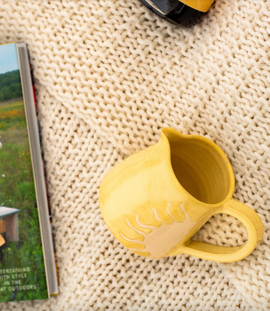 Sunny Day Maple Syrup Pitcher | Handmade Ceramics